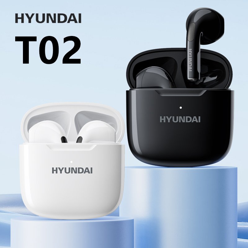 Modern T02 Half in Ear Mini Earbuds with High Quality New Design BT5.3 TWS IPood MP3 Earbuds