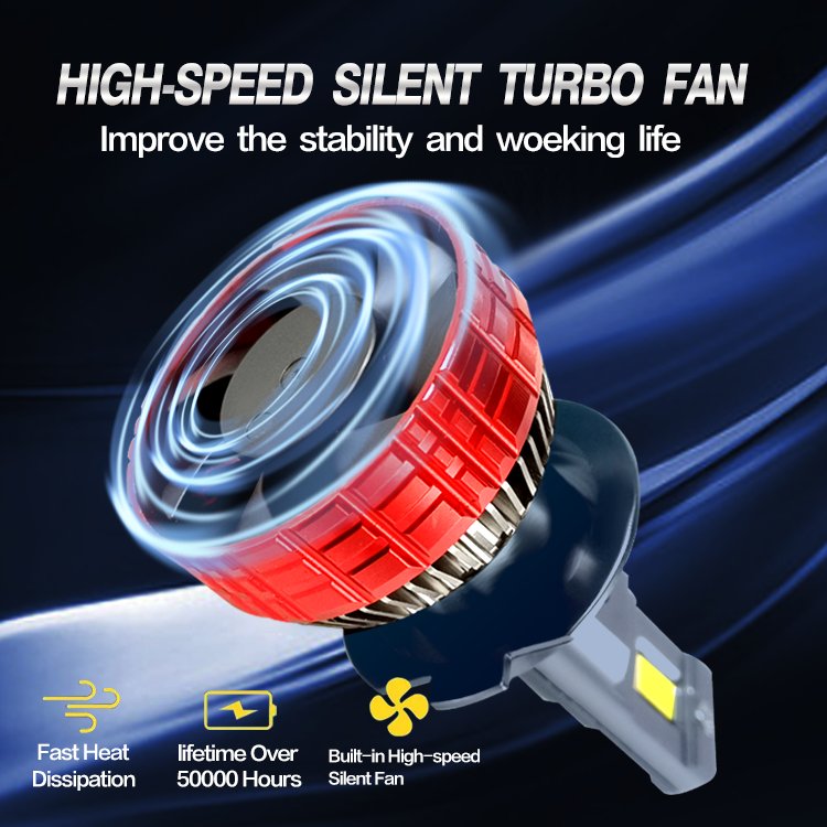 High Low Beam H11 9004 9005 9006 9012 High Quality Car Accessories Led Headlights Bulbs H1 H3 H4 H7 Auto Lights Head Lamps