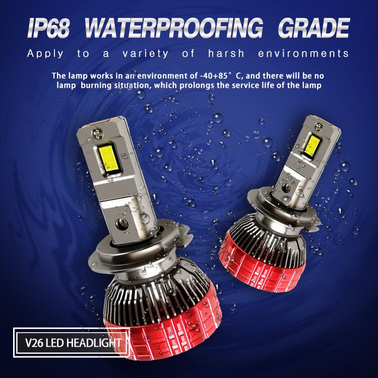 High Low Beam H11 9004 9005 9006 9012 High Quality Car Accessories Led Headlights Bulbs H1 H3 H4 H7 Auto Lights Head Lamps