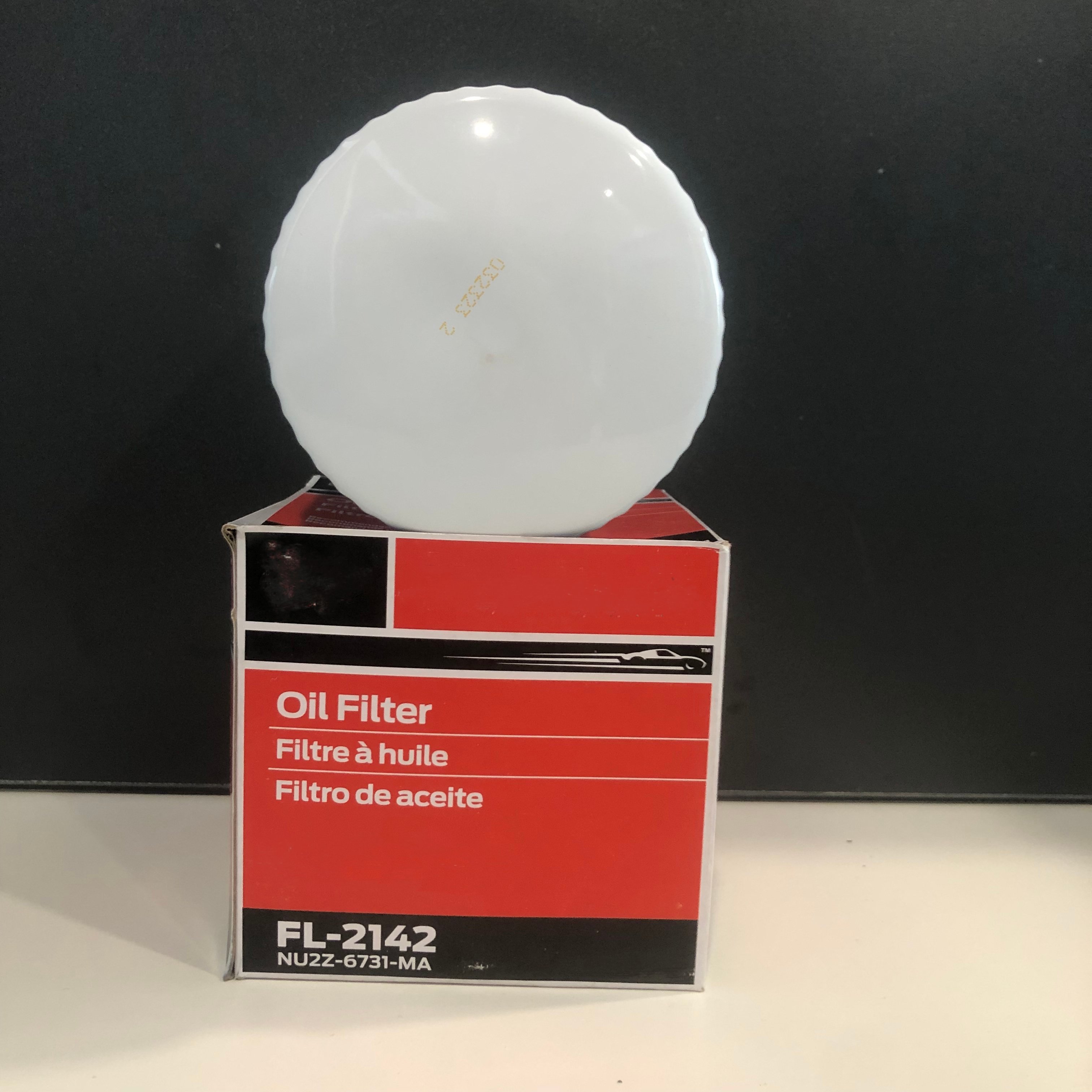 KM Auto Parts China Factory Engine Parts High Oil Flow Car Oil Filter OE FL-2142/FL820S NU2Z-6731-MA Fit for LINCOLN Ford