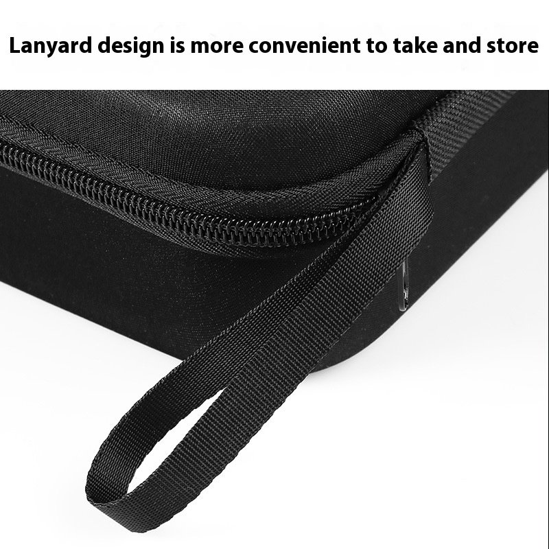 Small Portable EVA Case with Zipper Pouch Waterproof Storage Organizer for Electronic Accessories