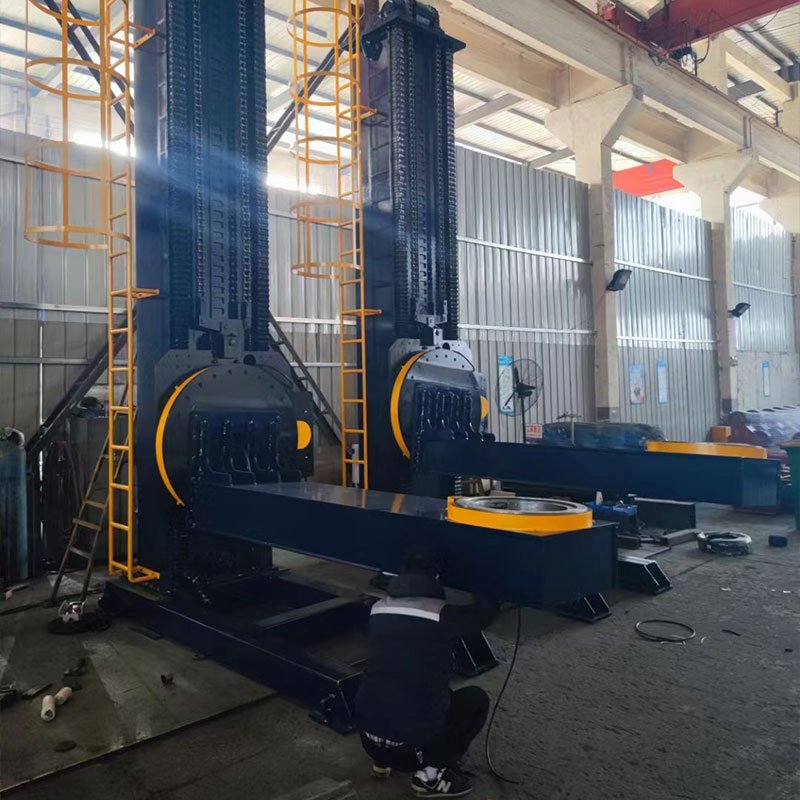 Dual Axis L Type Welding Robotic Positioner With Different Loading Weight