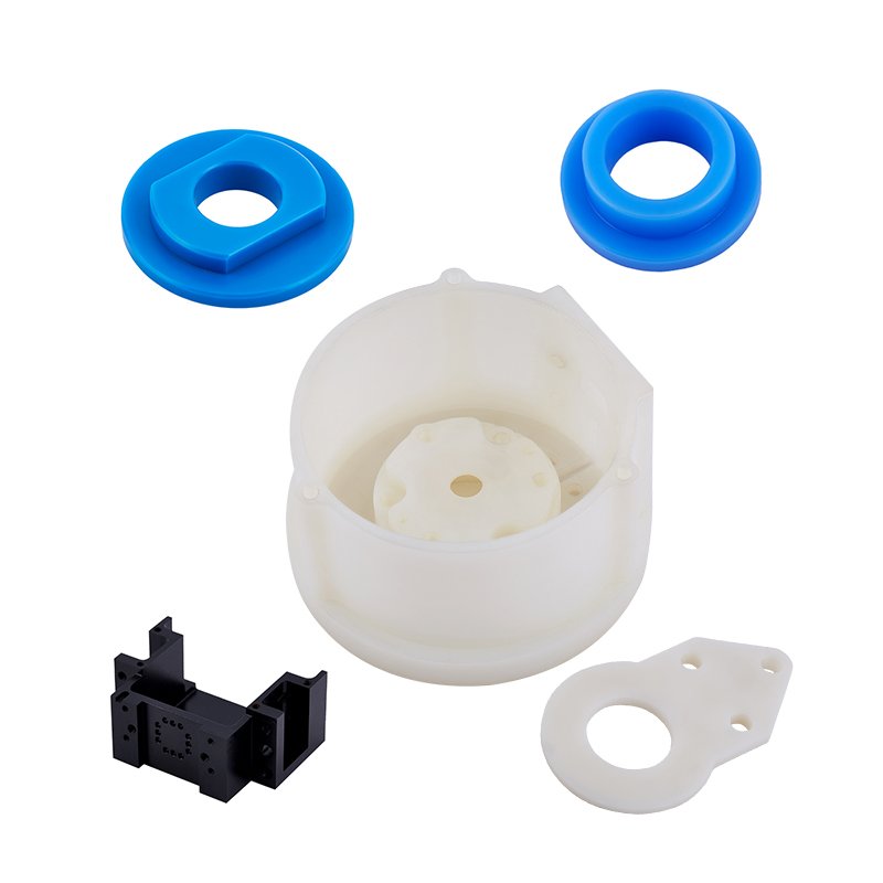 Cnc Machining Turning Milling Delrin Plastic Prototype Services Custom Precision PP HDPE Acetal Plastic Parts Pom CNC Machining