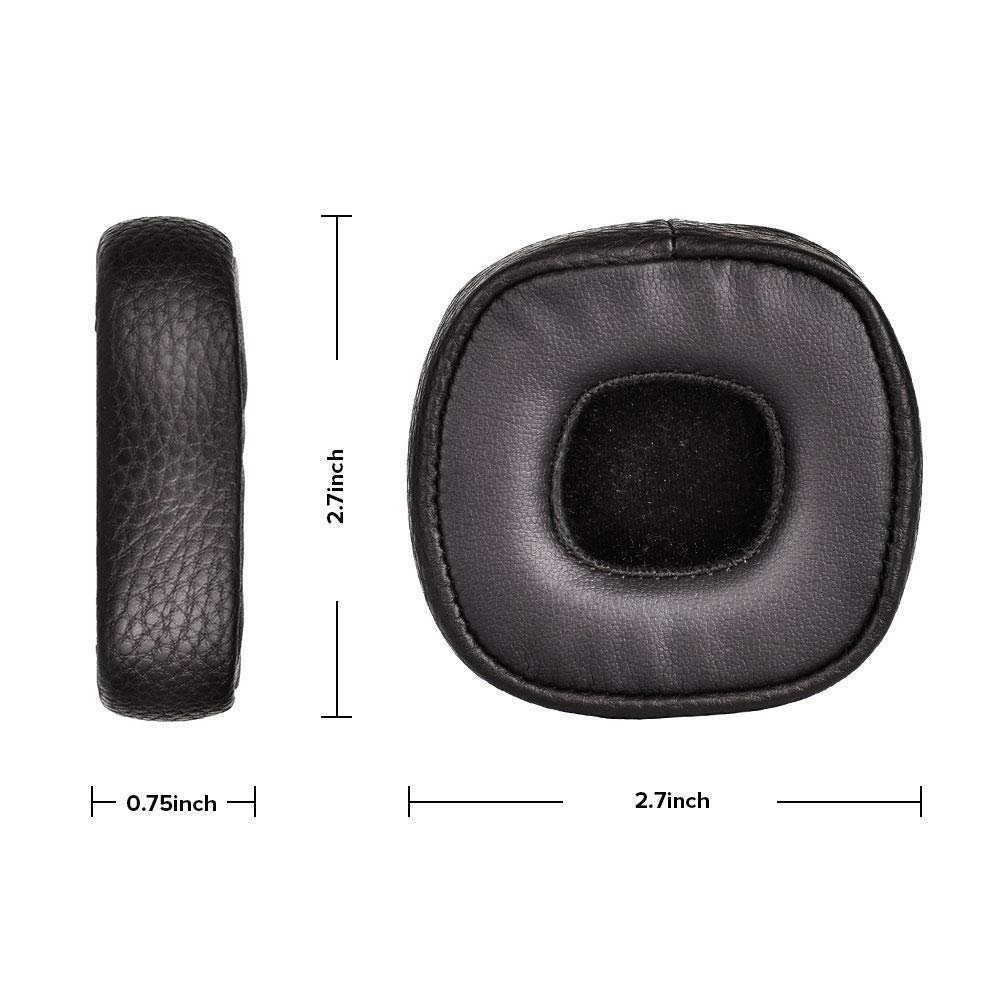 Replacement Memory Foam PU Ear Pads Cushions Covers Replacement Earpads Foam Pillow for Marshall Major 3 / Major III Headphones