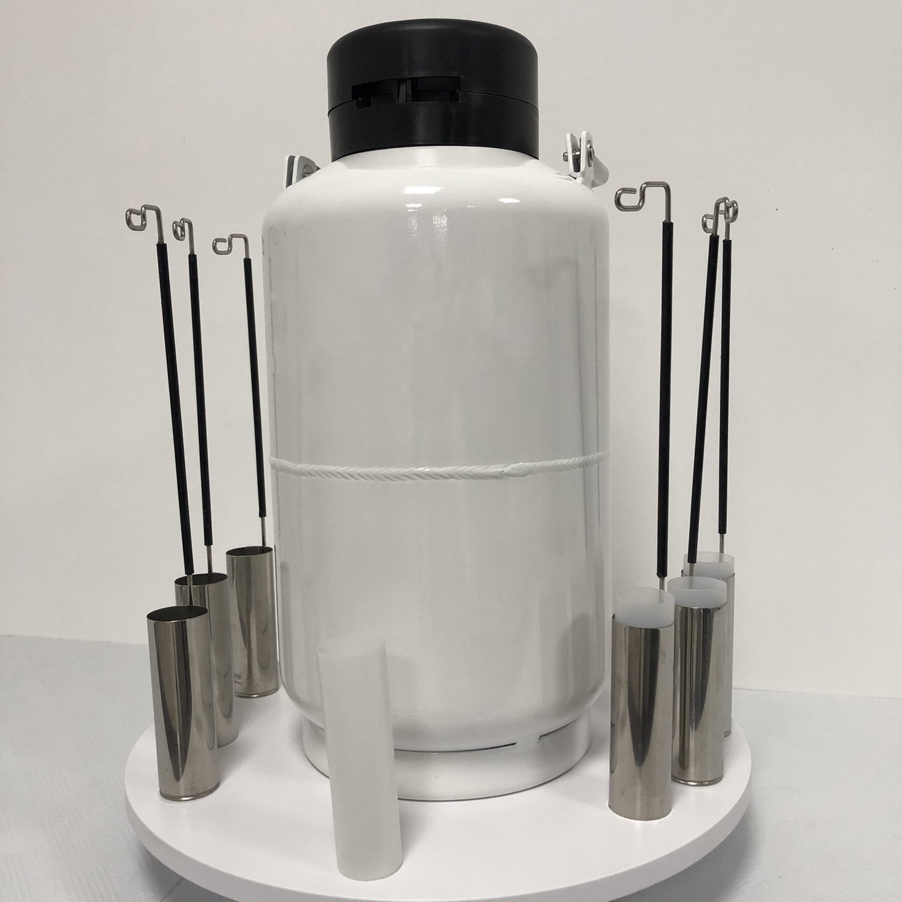 Custom Cryo Dewar OEM YDS-10L Artificial Insemination Semen Storage Aluminum Cryogenic Nitrogen Tank