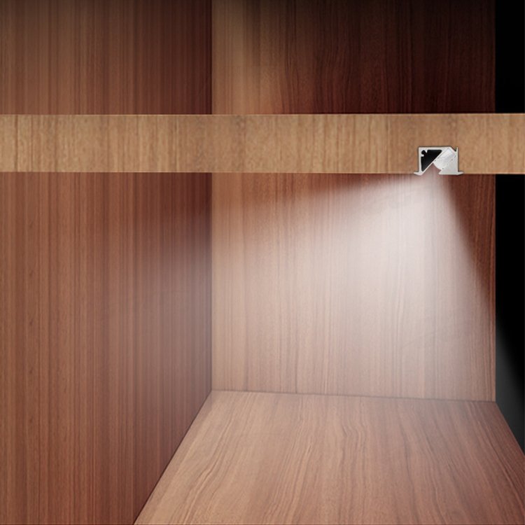 Furniture Cabinet LED Aluminum Light Slotted Aluminum Linear Strip Lighting System Recessed Led Linear Light for Kitchen Cabinet