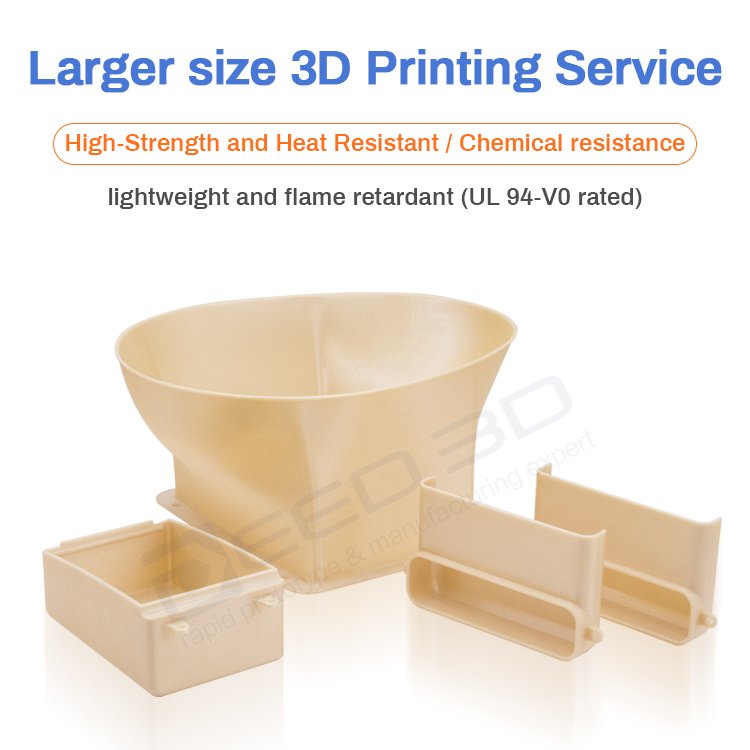 3D Printing Service Large Size FAR Aviation Grade Flame Retardant Aircraft Cabin Interior Parts ULTEM9085 Resin PC Plastic Model