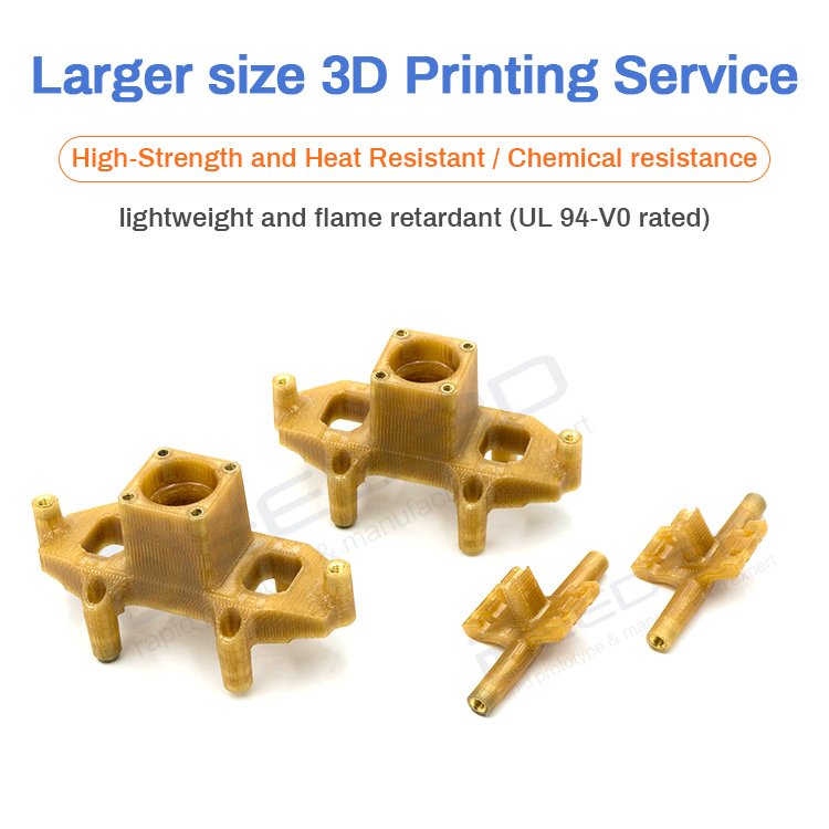 3D Printing Service Large Size FAR Aviation Grade Flame Retardant Aircraft Cabin Interior Parts ULTEM9085 Resin PC Plastic Model