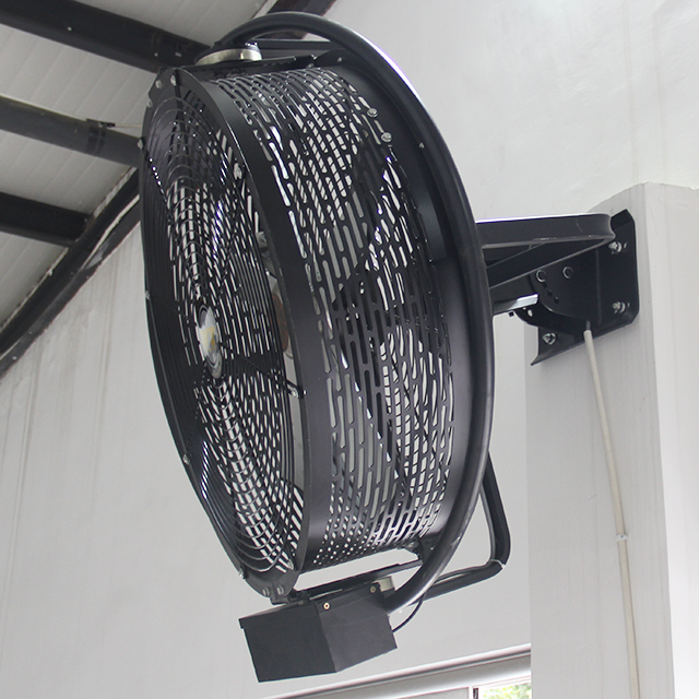 37" Oscillating Automotive Fan PMSM Wall Mounted Fans