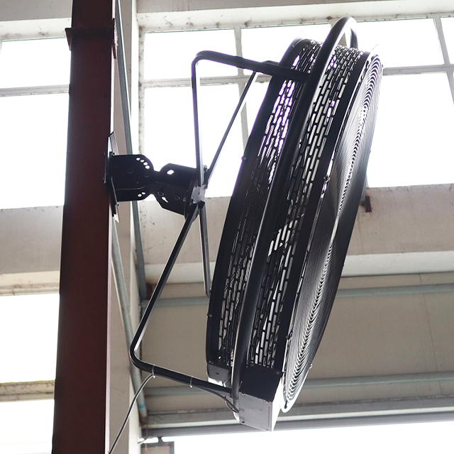 37" Oscillating Automotive Fan PMSM Wall Mounted Fans