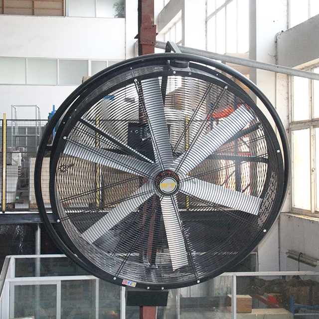 37" Oscillating Automotive Fan PMSM Wall Mounted Fans
