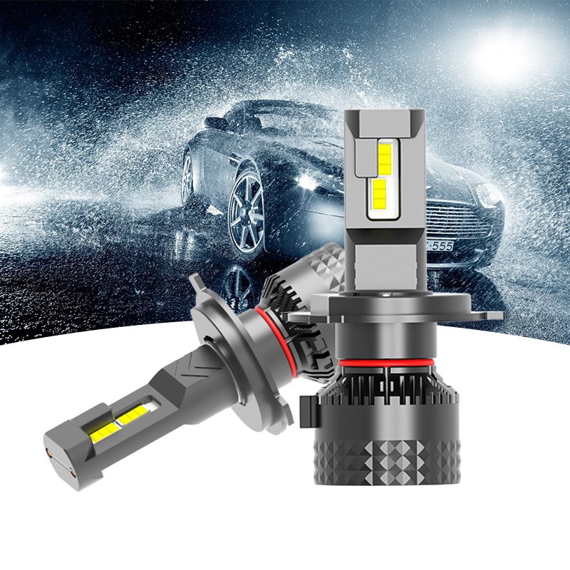 Most Powerful Led Auto Parts Car Led Headlight Bulb H7 H8 H11 240w 24000lm 6000K DP Strong Canbus Light Long Lifespan