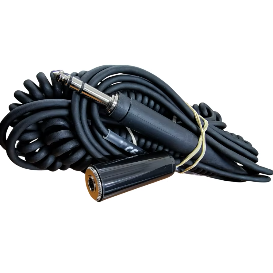 David Clark 18874G-01/C31-26 Aviation Headset Extension Cord Durable & Coiled 26 Ft Black.