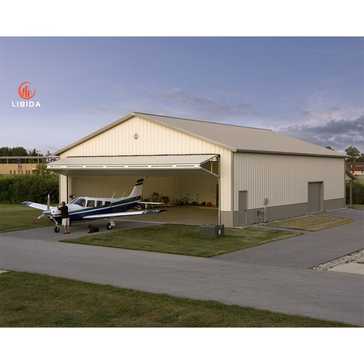 High Quality Cheap Prefabricated Light Steel Structure Airplane Hangar Cost For Hot Sale