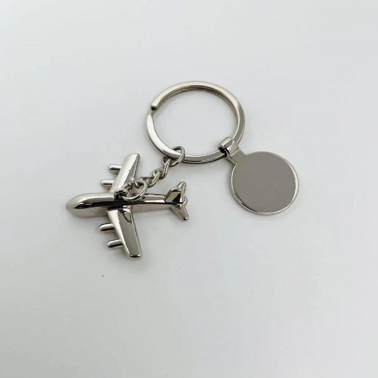 Custom Aircraft Modeling Metal Keychain Seiko Forging Aviation Theme Fashion Accessories Exquisite Craft Collection Level