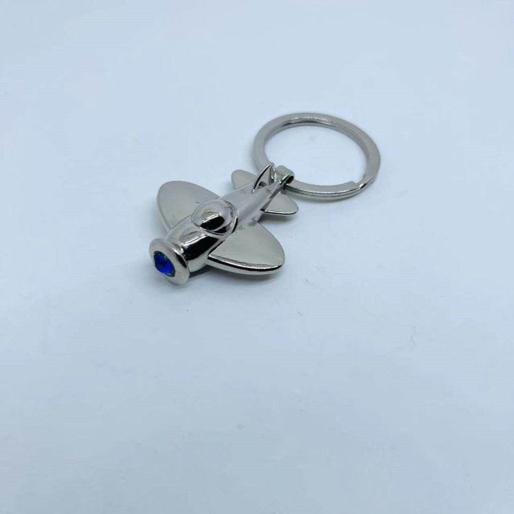 Custom Aircraft Modeling Metal Keychain Seiko Forging Aviation Theme Fashion Accessories Exquisite Craft Collection Level
