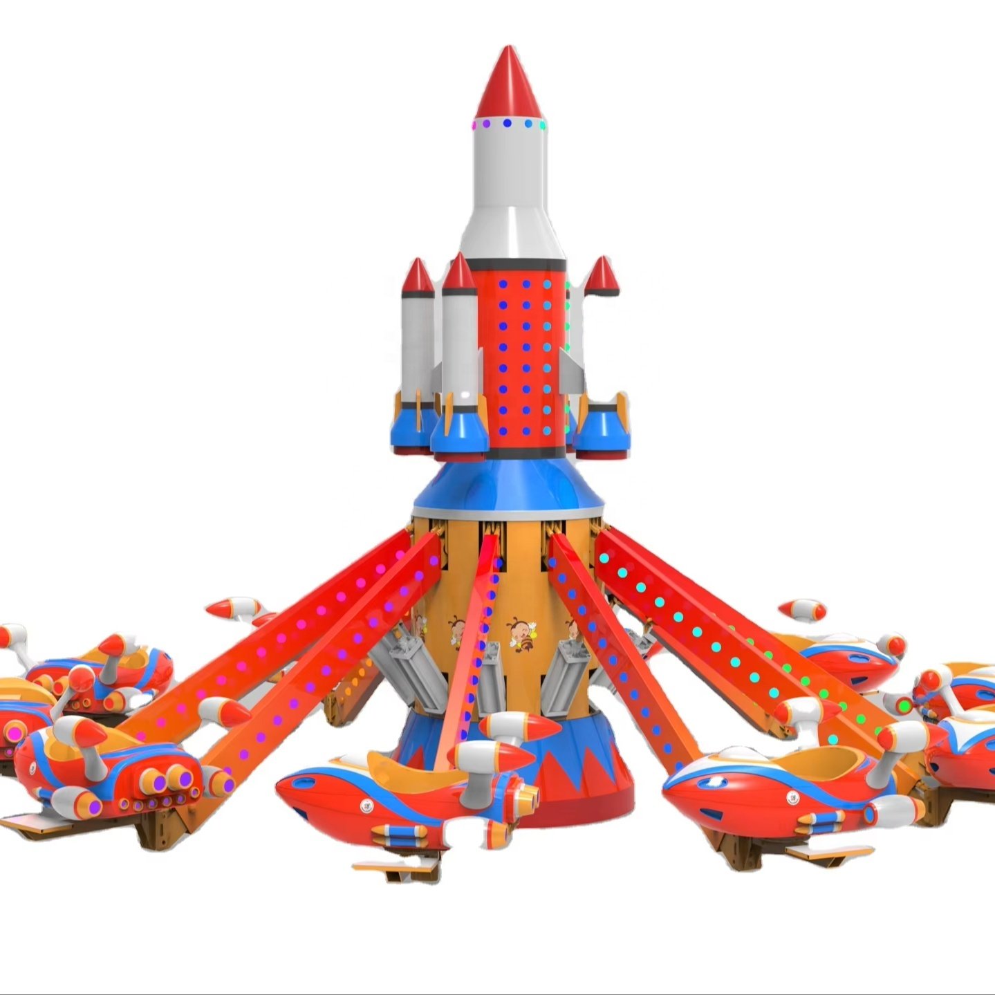 New Arrivals Large Scale Amusement Facilities 360 Degree Rotating 20 Seats Self-control Aircraft For Sale
