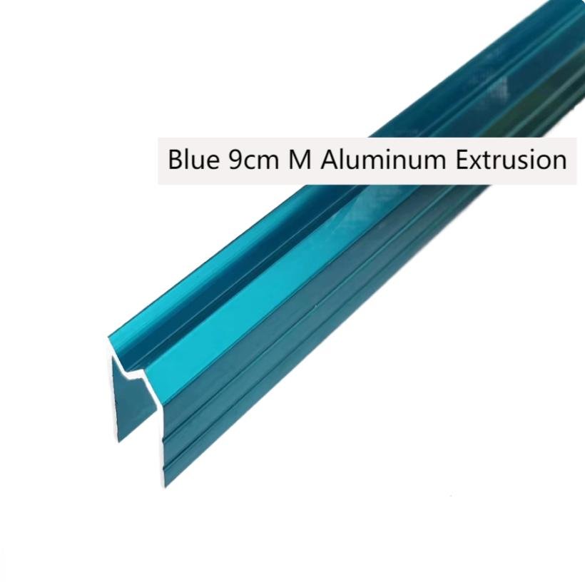 LI CHUAN Hardware Flight Case Aviation Case Aluminum Parts Edging Case Aluminum Material (1k) 5.0 Groove Strip