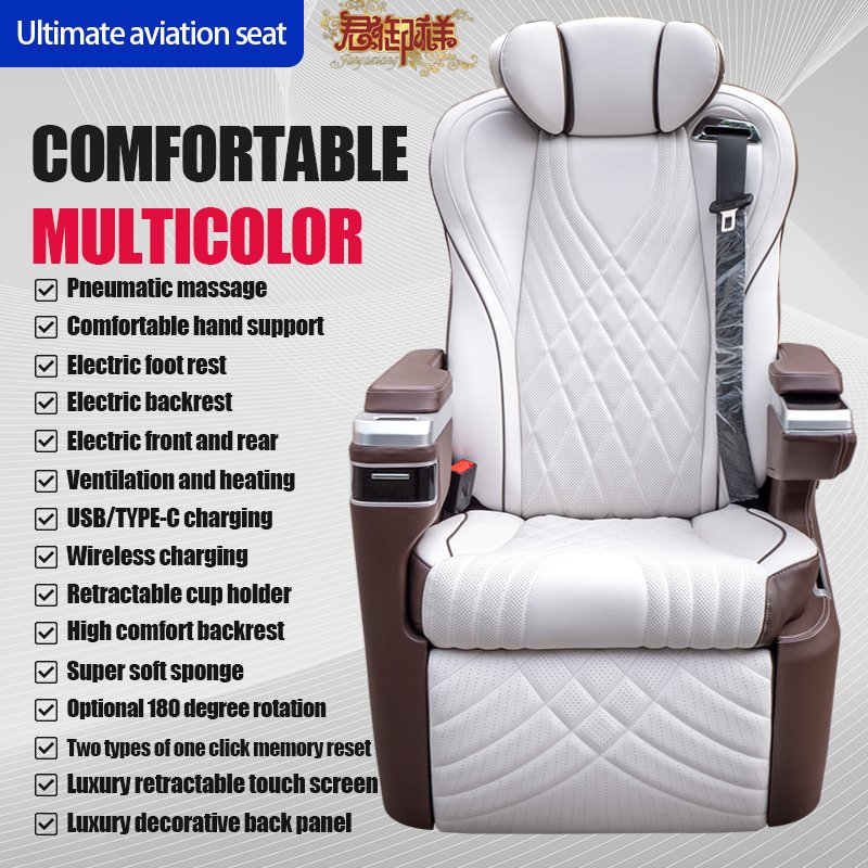 Aviation Seat Benz Vito V220 V250d V300 Sprinter V-class Factory Direct Sales Comfortable Luxury Electric Comfortable Car Seat