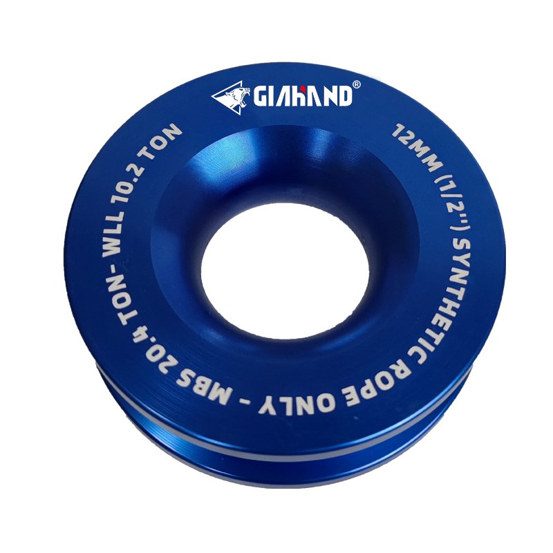 6061 Aviation Aluminum Kinetic Recovery Snatch Ring Accessories Recovery Rope Ring
