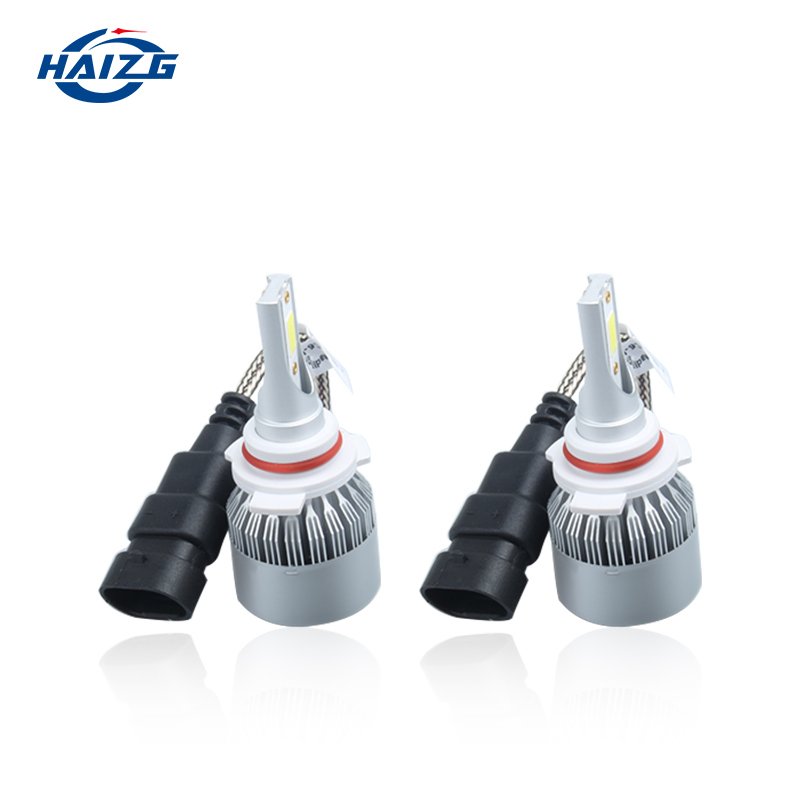 HAIZG C6 Auto Lighting System 36W 6000K H1 H3 H4 H7 H11 Car Accessories 3800LM 9004 9007 Led Headlight Bulb