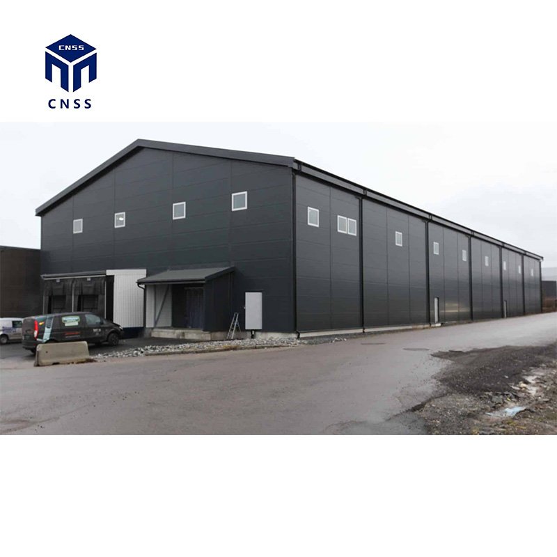Modern Prefab Light Steel Structure ASTM Standard Prefabricated Warehouse/Workshop/Aircraft Hangar/Office Construction Material