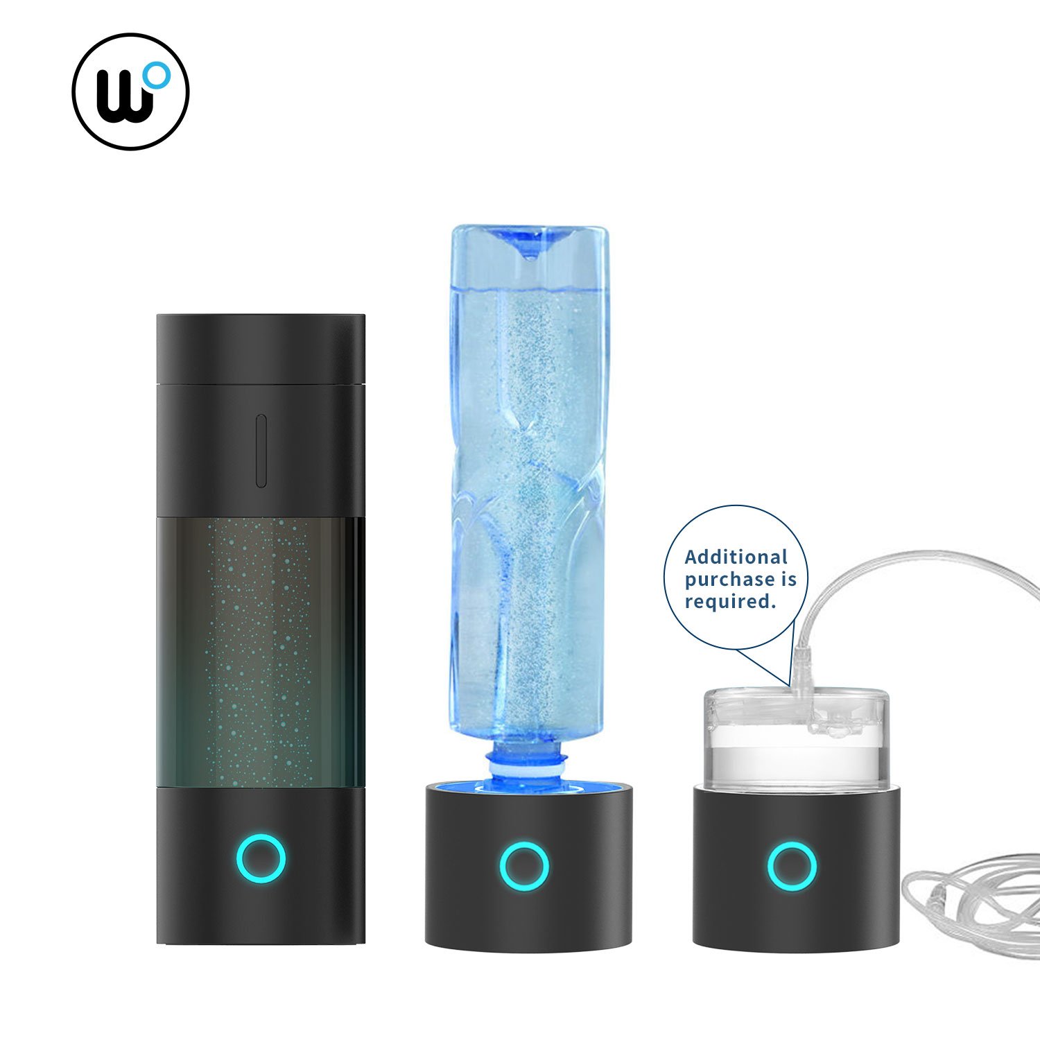Hydrogen Water Cup Model G 230ml Portable Water Capacity and Well Packaging PEM Technology