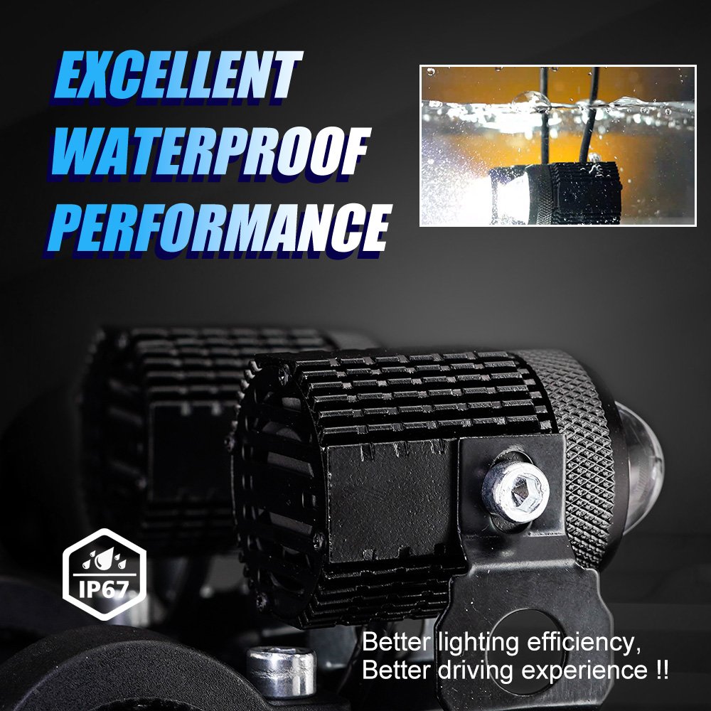 MOTOLED Exploradoras Para Moto Luces Auxiliares AC DC TD35 Mini 40W Motorcycles Accessories