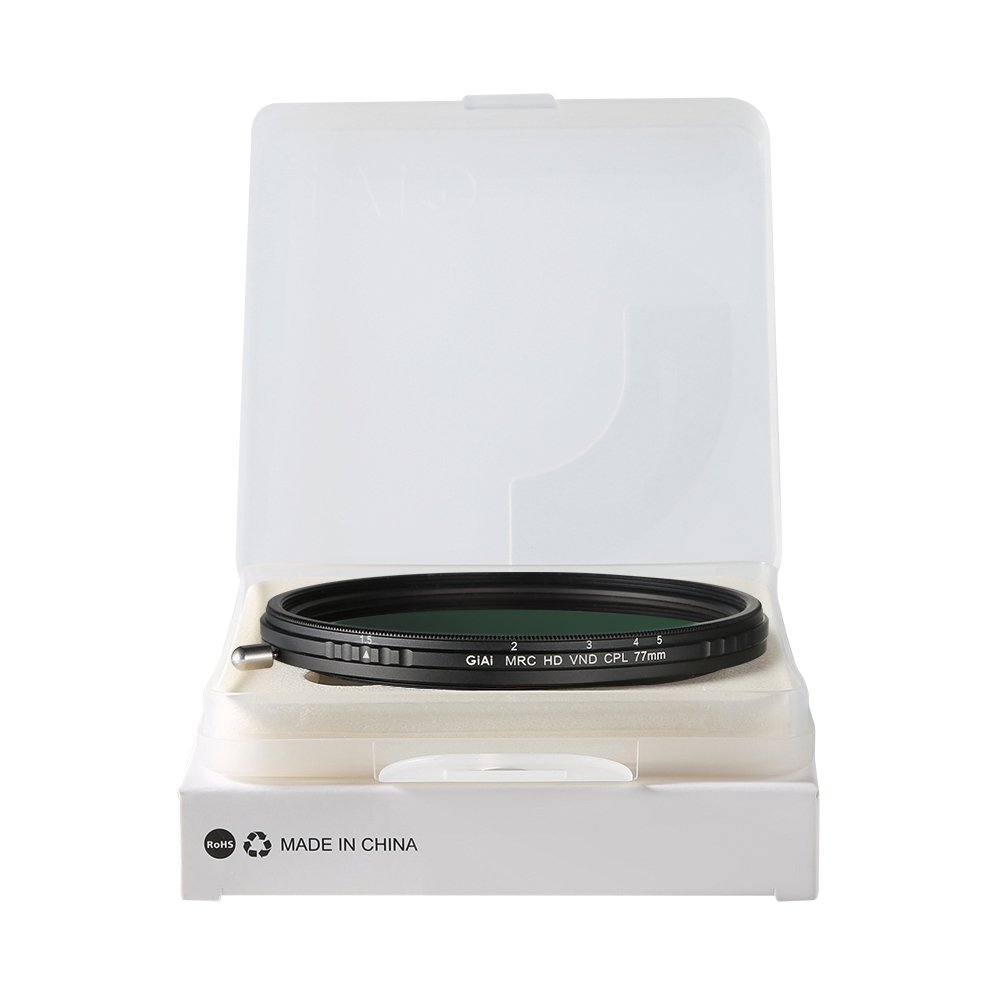 67MM Camera GiAi OEM/ODM Filters Professional Accessories MRC ND3 to ND32 CPL Lens Filter