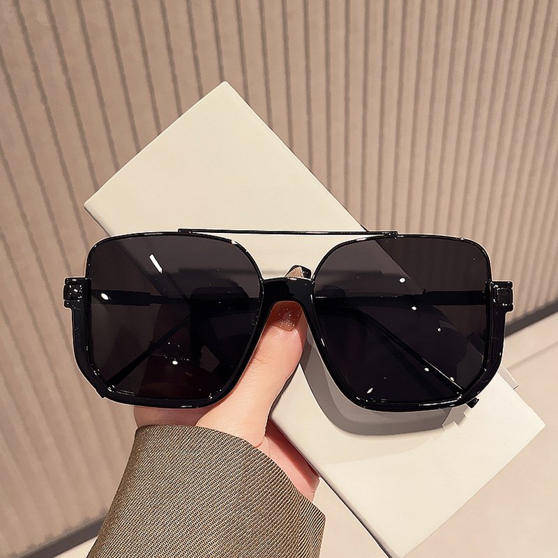 Wholesale Double Bridge Sunglasses Retro Metal Frame Sun Shades for Driving Beach Travel