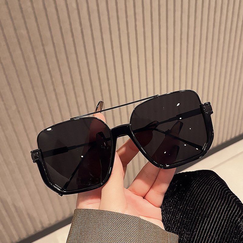 Wholesale Double Bridge Sunglasses Retro Metal Frame Sun Shades for Driving Beach Travel