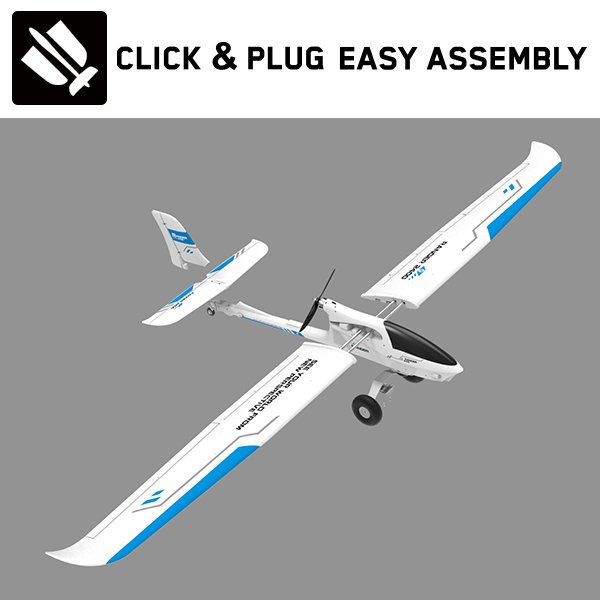 volantex 5HC PNP FPV RC Glider with 2400mm Wingspan for Professional RC Hobbyists