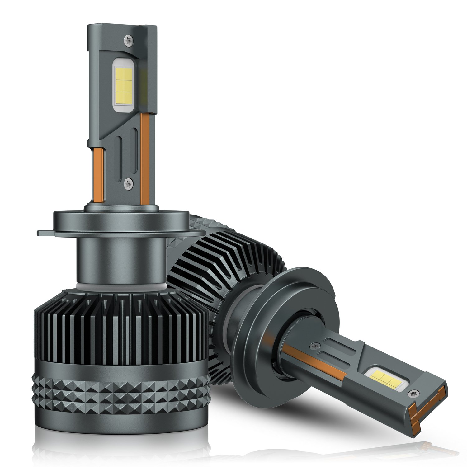 Wholesale Auto Parts CSP Chip LED Head Light with Fan H1 H3 H4 H7 H11 9005 90012 9006 Led Headlight Bulbs for Cars
