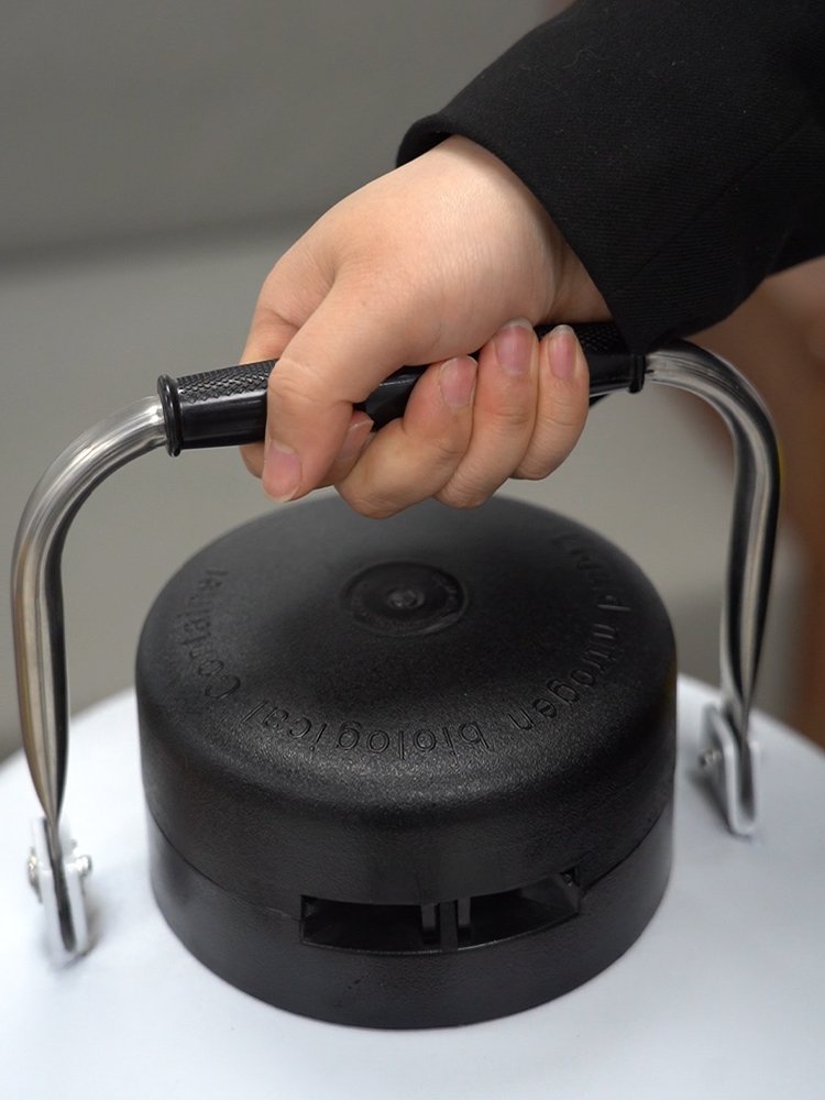Sperm Freezing Animal Semen Thermos Liquid Nitrogen Dewar for Farm