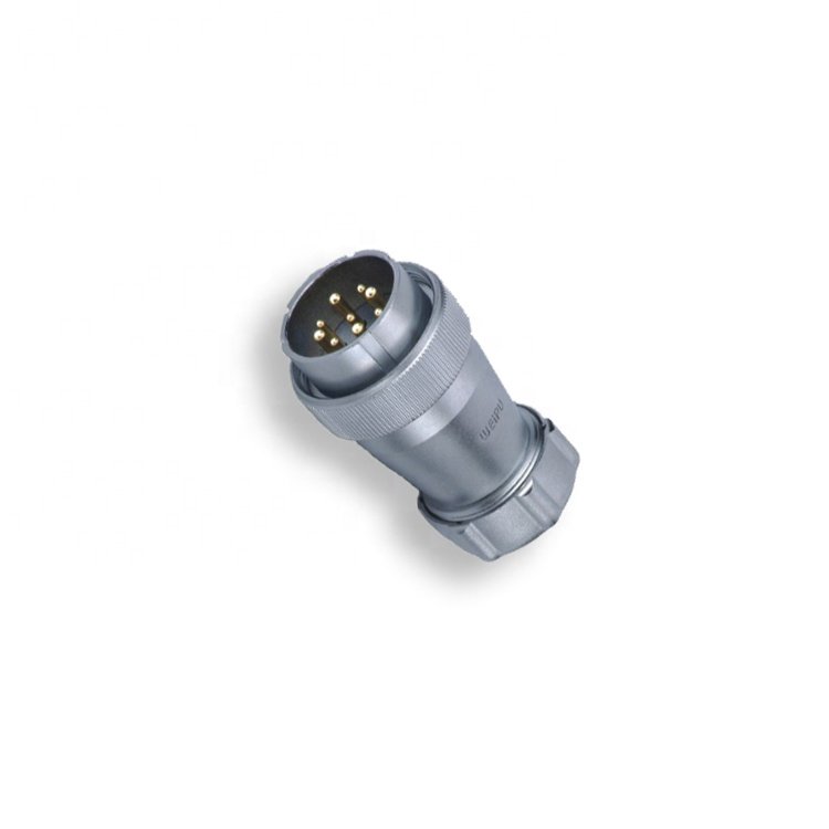 WEIPU Connector WS Series 10Pin Aviation Metal Plug Socket Threaded WS ZS Male Female Receptacle In-line Right Angled for Power