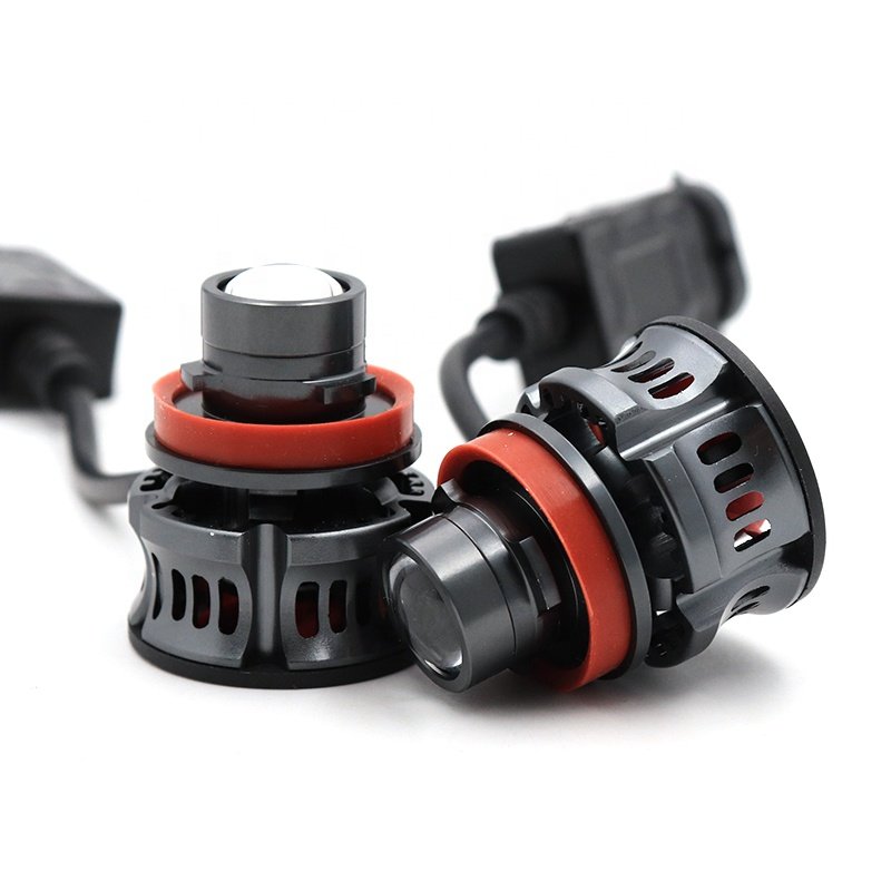 MACAR Newest High Quality Car Led Headlight Lens Laser Fog Lamp Hb3 Hb4 H7 9005 9006 H11 LED Fog Light