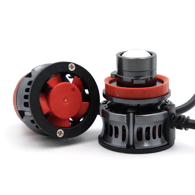 MACAR Newest High Quality Car Led Headlight Lens Laser Fog Lamp Hb3 Hb4 H7 9005 9006 H11 LED Fog Light