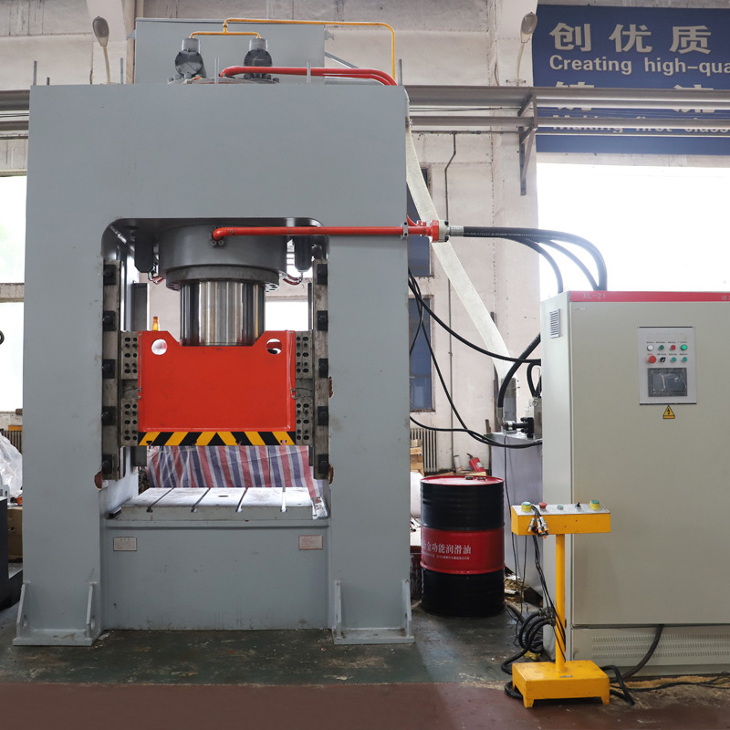 1000 Ton Cold Forging Press Turnkey Project Heat Sink Hydraulic Press