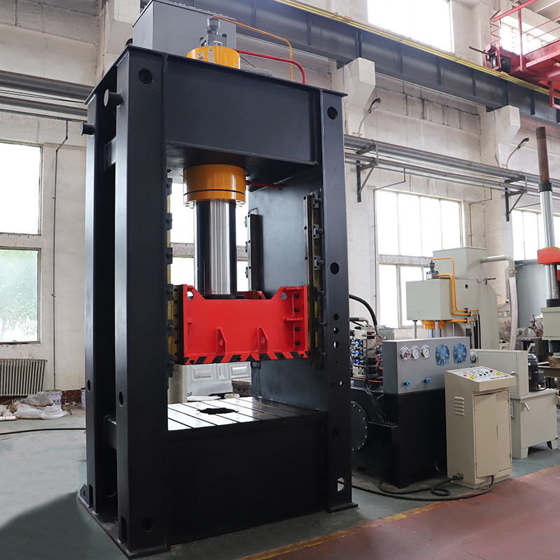 1000 Ton Cold Forging Press Turnkey Project Heat Sink Hydraulic Press