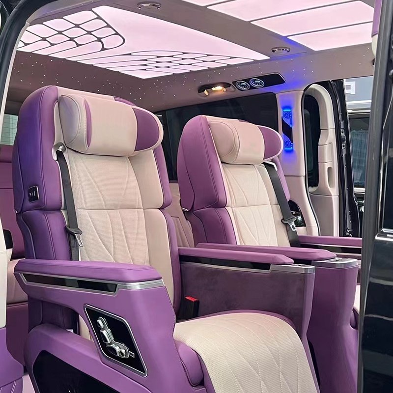 V-Class/Vito/Hai-Lion/Toyota Aviation Single Electric Seat Mpv Luxury Chartered Car Seat Recliner