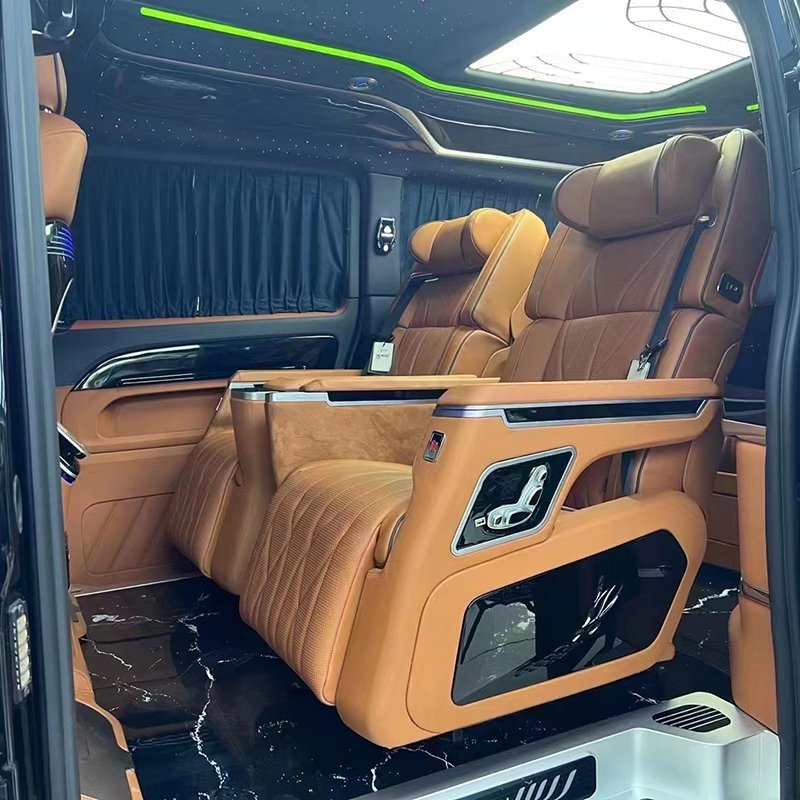 V-Class/Vito/Hai-Lion/Toyota Aviation Single Electric Seat Mpv Luxury Chartered Car Seat Recliner