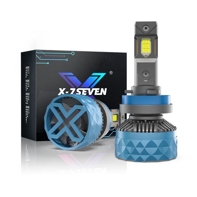 X-7SEVEN Accessories Wholesale XAPOP H1 H4 H7 Auto Headlamp Bulb Cool White 6500K 6500K 38000LM Car LED Headlight 12V 9005 9006