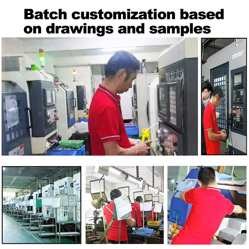 Custom Strong Wear Resistance 304 Stainless Steel Turning Parts Swiss CNC Lathe Processing for Aviation Pull Rod Connectors