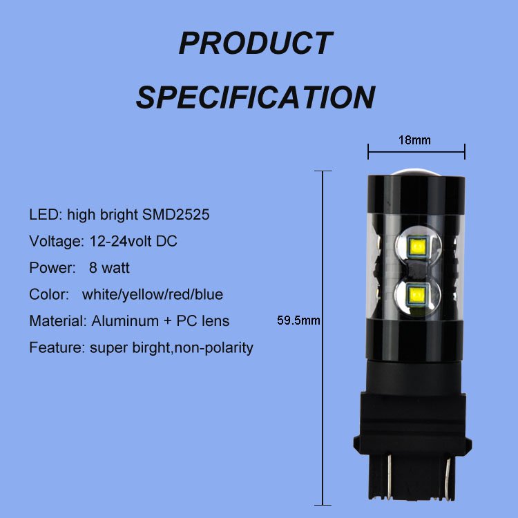 Guaranteed Quality Unique Electrical Led Auto Bulb 7440 7443 Led Turning Light Led Reverse Light