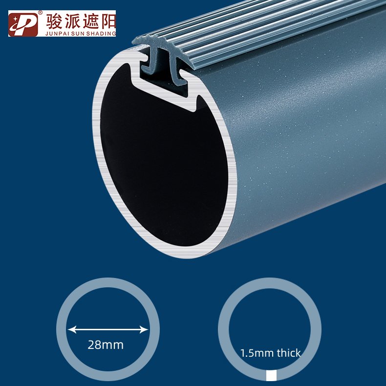 Popular Nordic Simple 8-Color Aluminum Alloy Double Roman Curtain Rods Thickened Window Accessories Metal Curtain Pipe