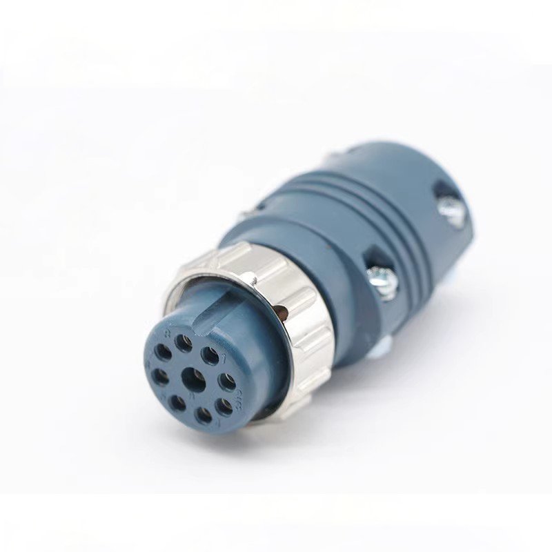 Six-core and Seven-core Aviation Plug Socket Connector Wire Feeder Control Line Two Welding Machine Male and Female Head