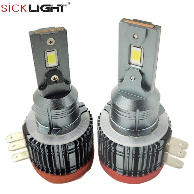 1 Set SICK LED 60W H15 LED High Beam Canbus No Error Lamp for Car Audi Benz BMW Volkswagen Golf LED Daytime Running Light