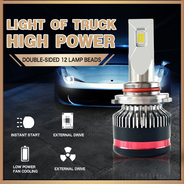 New Automotive Car Accessories 9004 9005 9006 9007 120W M8pro V45pro CSP Chips H1 H3 H4 H7 H11 Car Led Headlights Bulb for Car