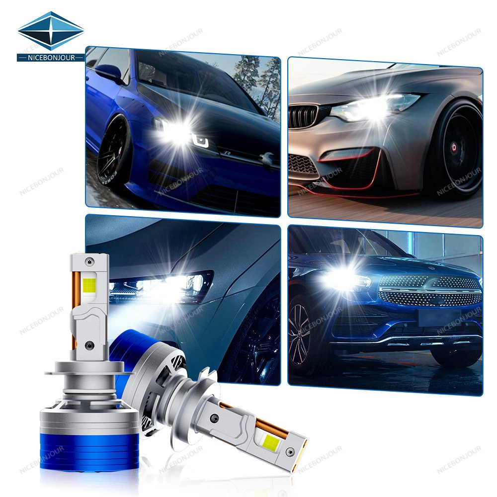 LED 200W Car Light Bulb H11 H7 Led 9006 Canbus Auto Accessories 12V H15 Luces Focos Kit 9005 H4 Led Headlights 20000 Lm