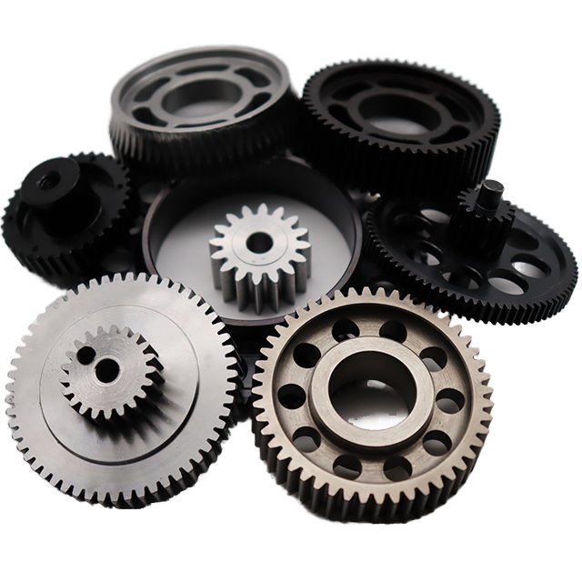 Engranes Layer Bevel Gearsbevel Gear Tungsten Steel Alloy PM Parts Crown 12t Teeth 08m Metal Gear for Automotive Use